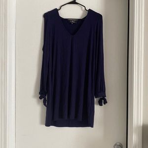 Midi long sleeved dress